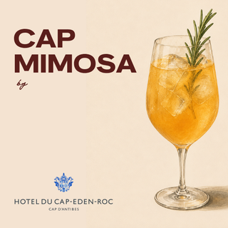 Cap Mimosa, an alcohol-free cocktail by Hotel du Cap-Eden-Roc made with Maison Giulia