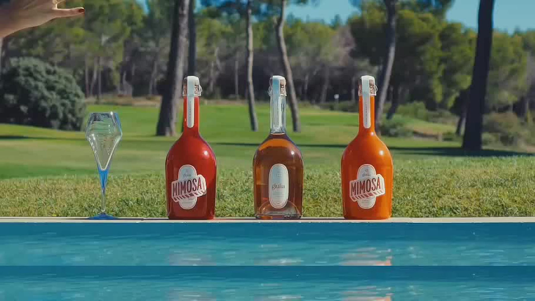 Maison Giulia Mimosa — homepage hero video